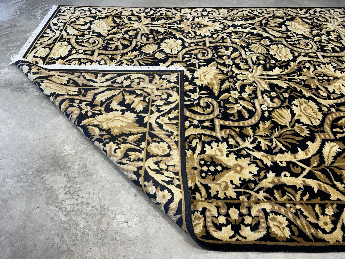 8’x10’ Hand-Knotted 100% Wool Pile Oriental Area Rug - Carpet