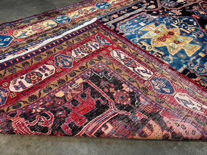 5'4" x 10'5" Hand-Knotted 100% Wool Pile Nahavande Area Rug