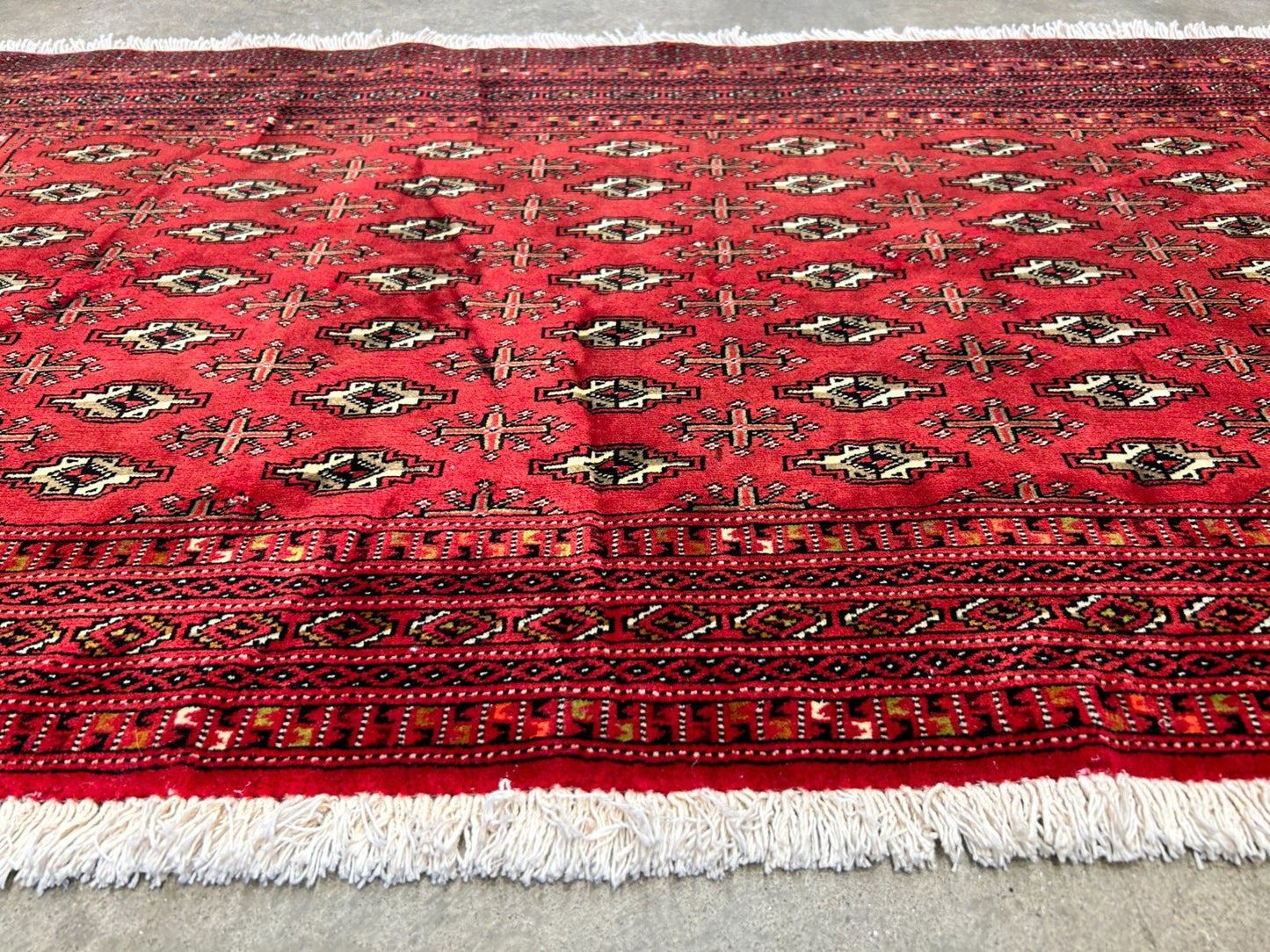 2'5"x4'9" Hand-Knotted 100% Wool Persiane Turkamane Area Rug