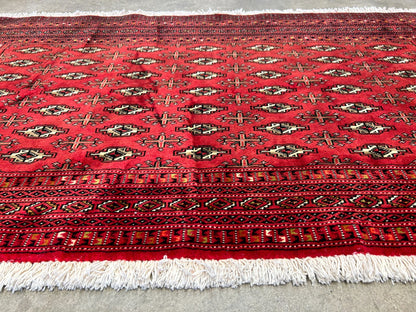 2'5"x4'9" Hand-Knotted 100% Wool Persiane Turkamane Area Rug