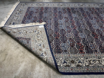 7'3"x10'10'' Hand-Knotted 100% Wool Pile Hereke Area Rug
