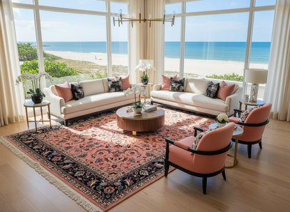 9'x12' Hand-Knotted 100% Wool Pile Romanian Rug