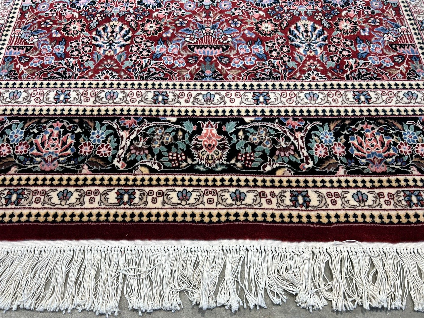 5'9"x8'9" Hand-Knotted 100% Wool Pile SinoPersian Carpet - Area Rug
