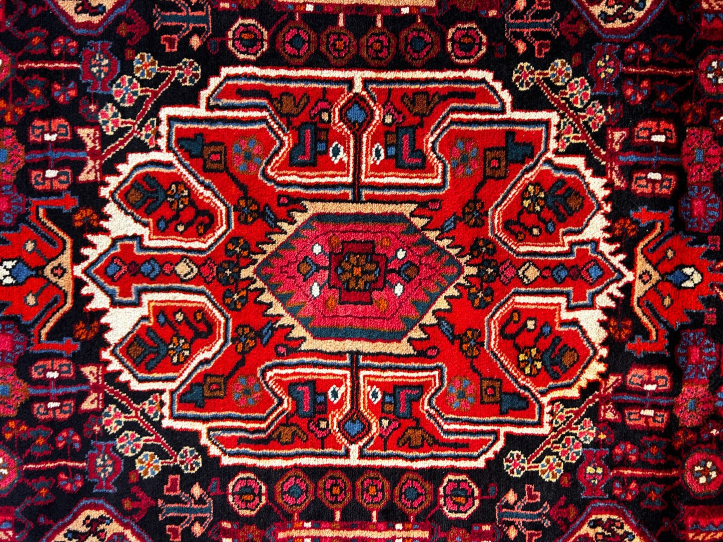 4'10" x 9'8" Hand-Knotted 100% Wool Carpet - Hamedane Area Rug