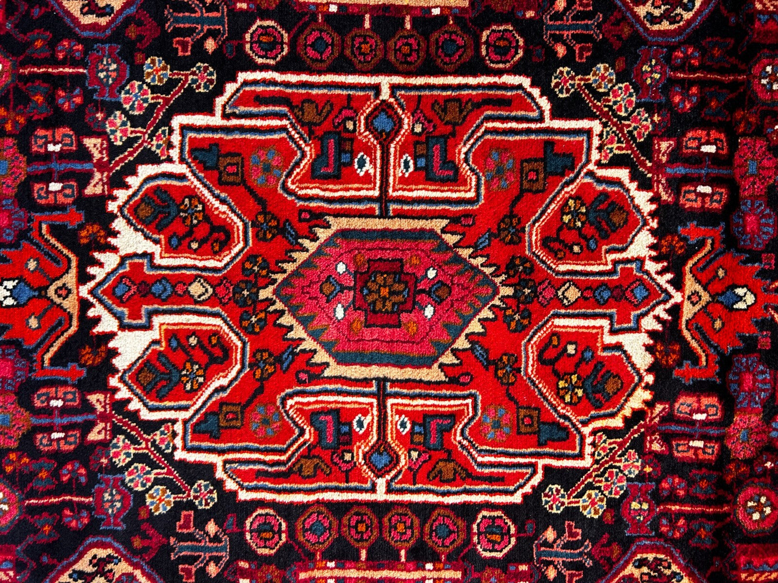 4'10" x 9'8" Hand-Knotted 100% Wool Carpet - Hamedane Area Rug