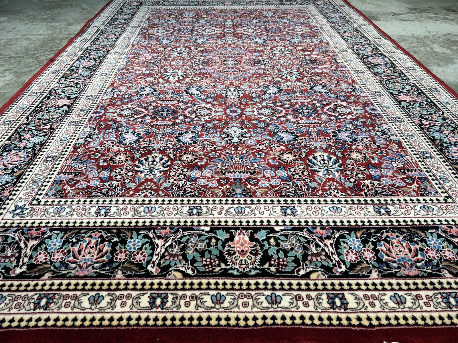 5'9"x8'9" Hand-Knotted 100% Wool Pile SinoPersian Carpet - Area Rug