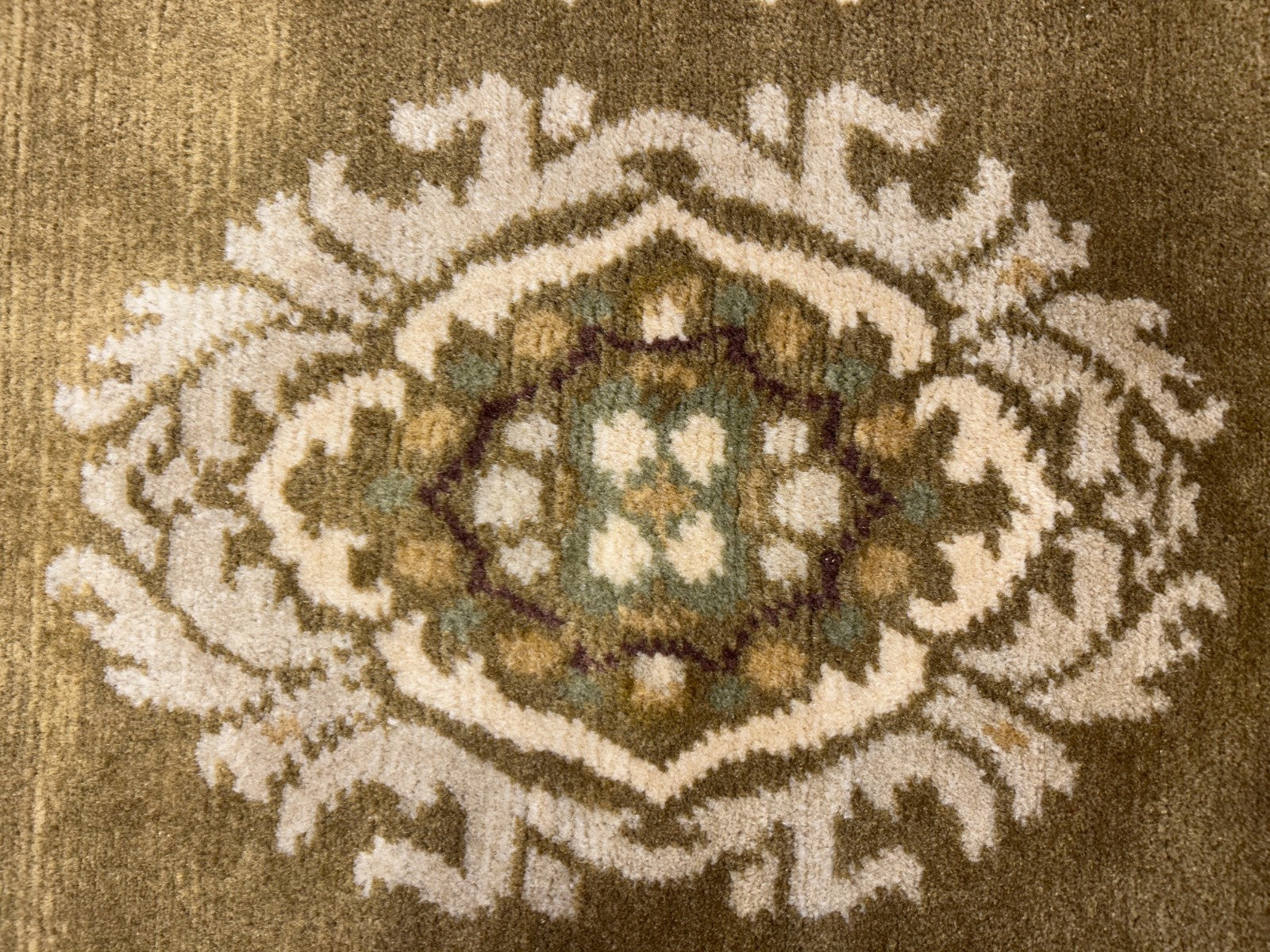 2'11"x5'1" Hand-Knotted 100% Wool Pile Oriental Area Rug - Carpet