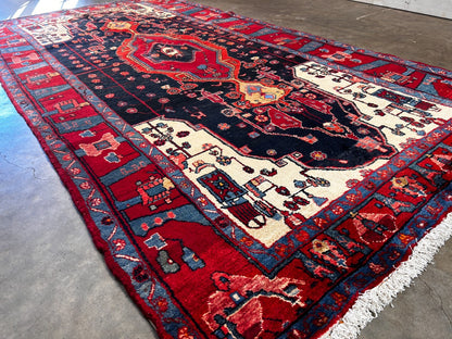 5'1" x 9'8" Hand-Knotted 100% Wool Carpet - Nahavande Area Rug
