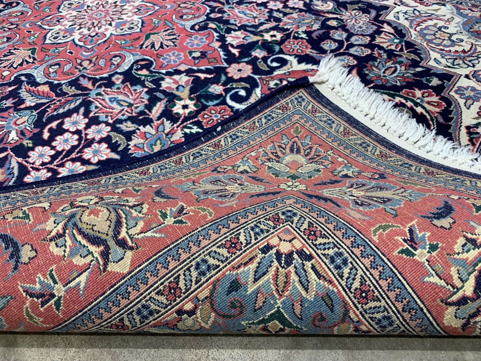 4'0'' x 6'2'' Hand Knotted 100% Wool Kashane Design Area Rug