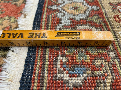 2'7"x7'10" Hand-Knotted 100% Wool Pile Runner Rug - Carpet