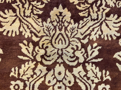 7'11"x9'11" Hand-Knotted 100% Wool Pile Tibetian Area Rug - Carpet