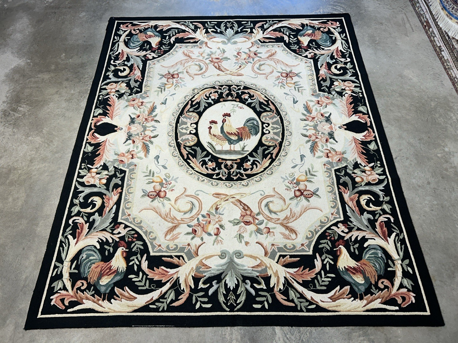 7’10”x9’6” Hand-Tufted 100% Wool Safavieh Area Rug - Carpet