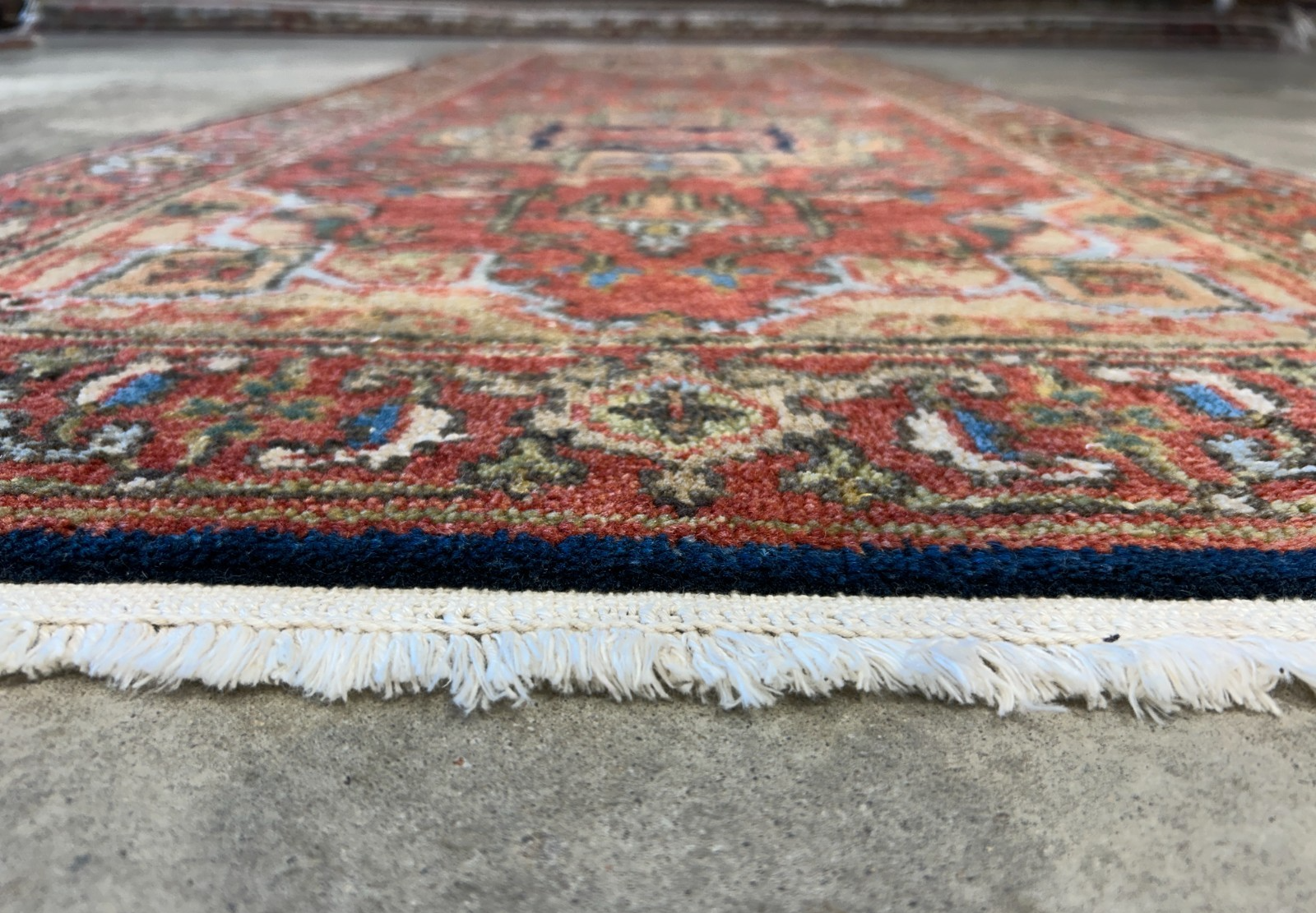 2'7"x7'10" Hand-Knotted 100% Wool Pile Runner Rug - Carpet