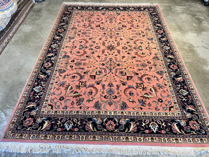 9'x12' Hand-Knotted 100% Wool Pile Romanian Rug