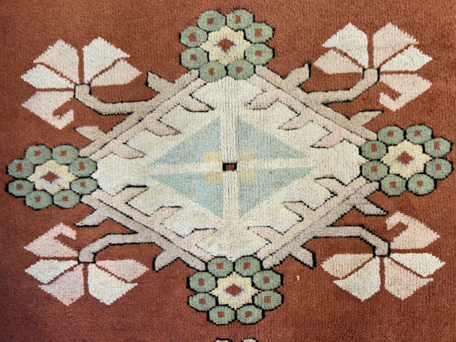 8'10"x11'8" Hand-Knotted 100%  Wool Pile Kazak Rug