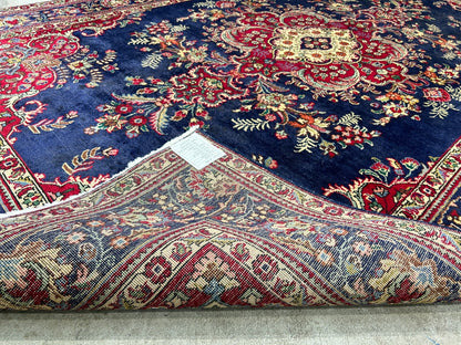 6'7"x9'9" Antique Hand-Knotted Wool Oriental Rug - Area Carpet