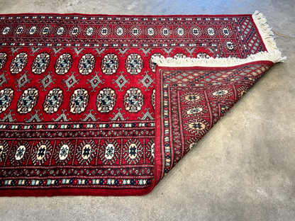 3'x5' Hand-Knotted 100% Wool Pile Bokhara Rug