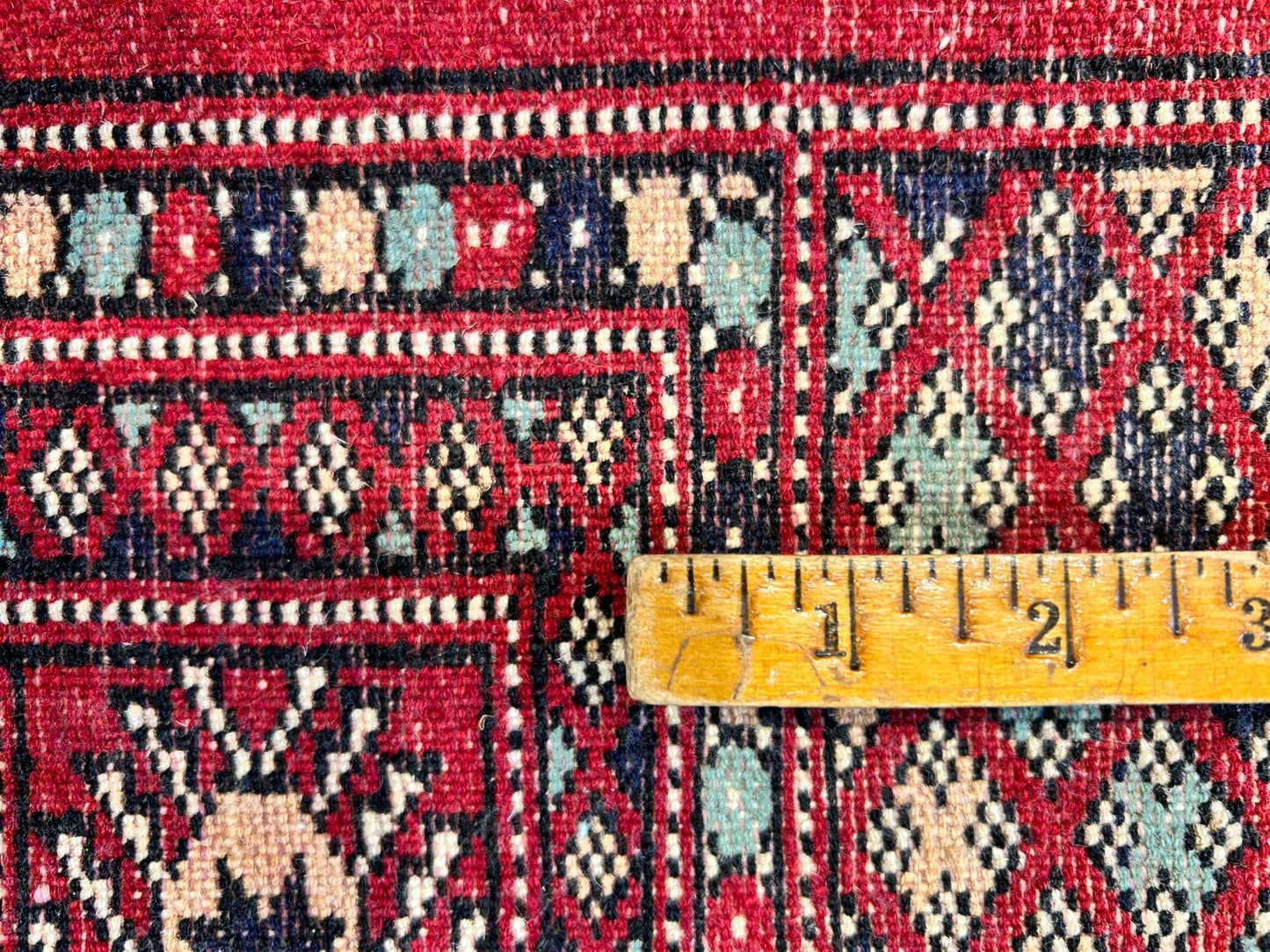 3'x5' Hand-Knotted 100% Wool Pile Bokhara Rug