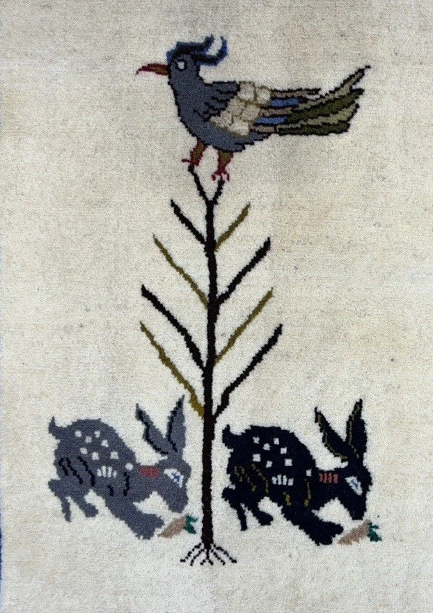 6’5”x9’6” Hand-Knotted 100% Wool Pile Oriental Area Rug - Carpet