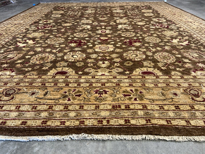 8’1”x9’11” Hand-Knotted 100% Wool Pile Oriental Area Rug - Carpet