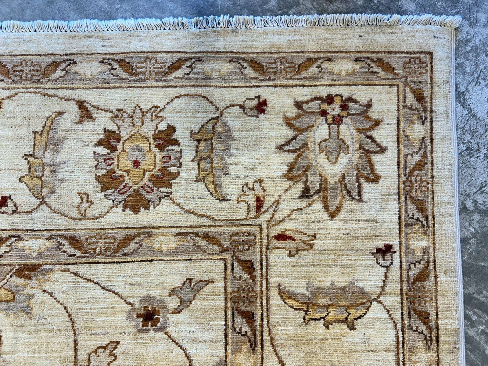 8'10"x12' Hand-Knotted 100% Wool Pile Oriental Rug