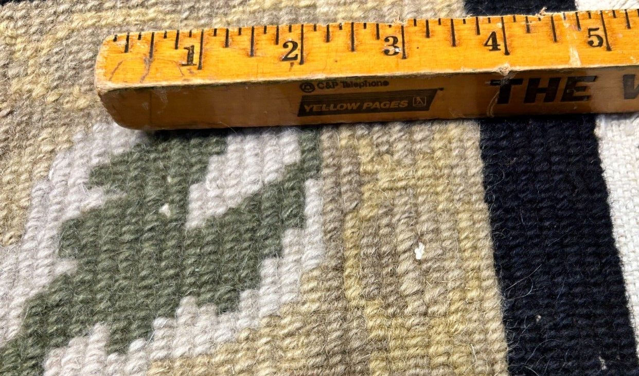 6'1"x9'2" Hand-Knotted 100% Wool Pile Aubusson Carpet - Area Rug