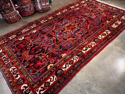 5'4" x 10'3" Hand-Knotted 100% Wool Carpet - Nahavande Area Rug