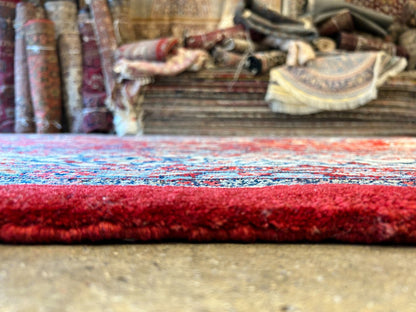 9'3"x12'6" Hand-Knotted 100% Wool Pile Mashade Rug