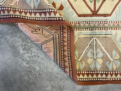 8'10"x11'8" Hand-Knotted 100%  Wool Pile Kazak Rug