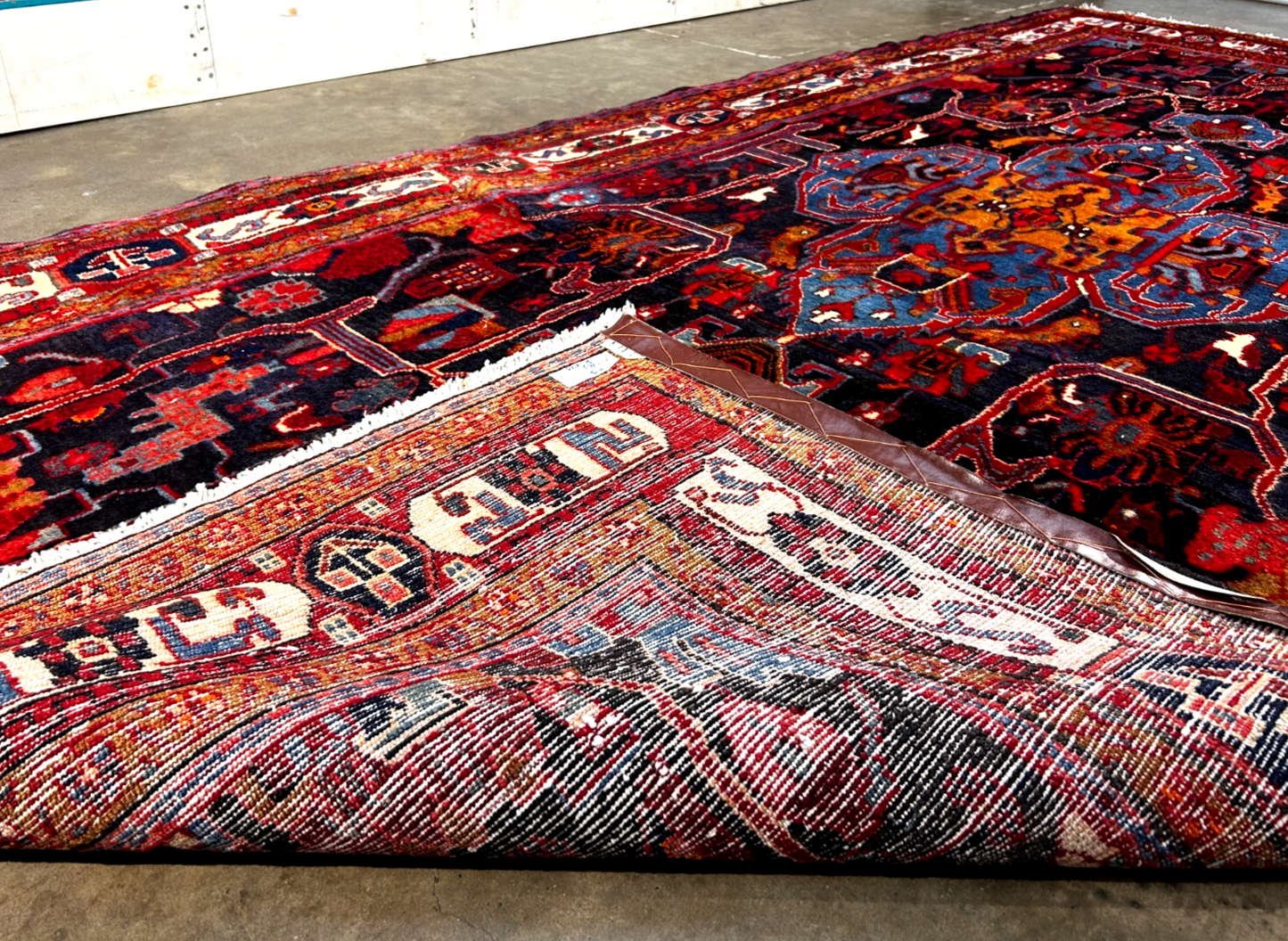 5'3" x 10'11" Hand-Knotted 100% Lamb Wool Pile Nahavande Area Rug - Carpet