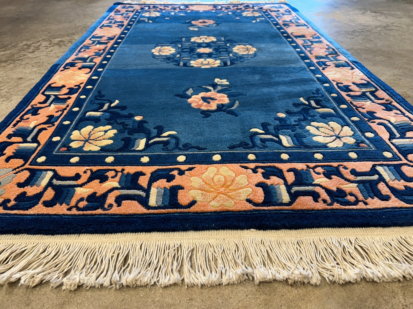 3'x5' Hand-Knotted 100% Wool Pile Oriental Area Rug - Carpet