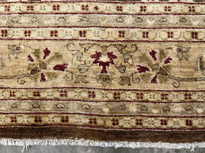 8’1”x9’11” Hand-Knotted 100% Wool Pile Oriental Area Rug - Carpet