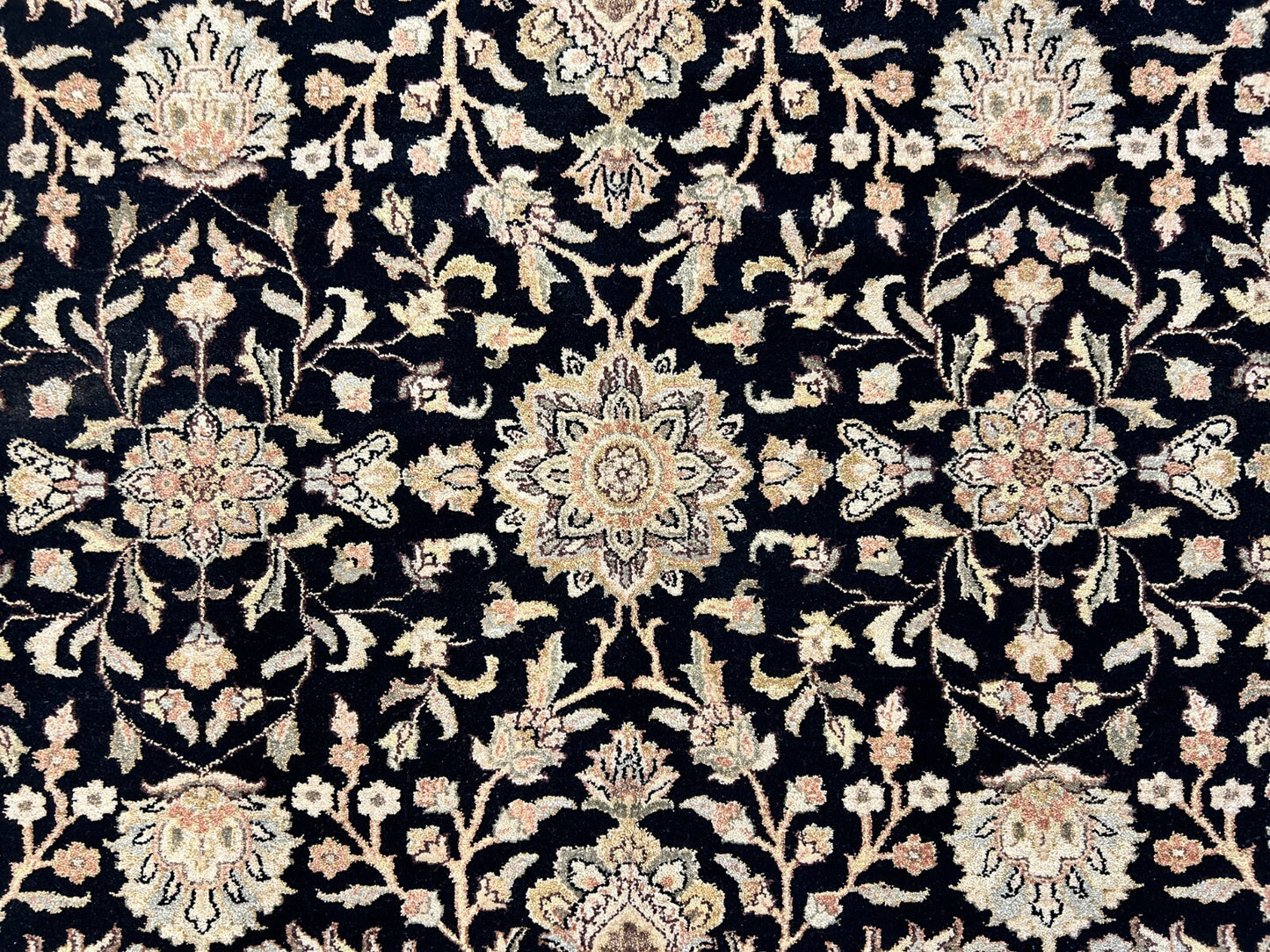 8'10"x12'7" Hand-Knotted 100% Lamb Wool IndoAgra Carpet - Area Rug