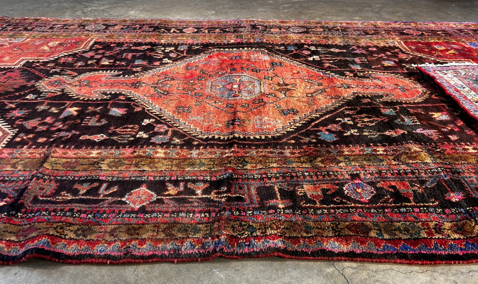 4'10" x 9'7" Hand-Knotted 100% Wool Carpet - Nahavande Area Rug