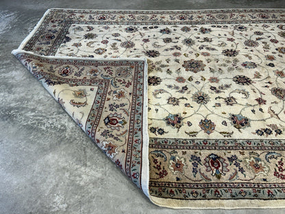 7’x9’11” Vintage Hand-Knotted 100% Wool Pile Tabrize Area Rug - Carpet