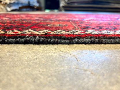 3'3"x6'2" Hand-Knotted 100% Wool Pile Persiane Balouchie Rug