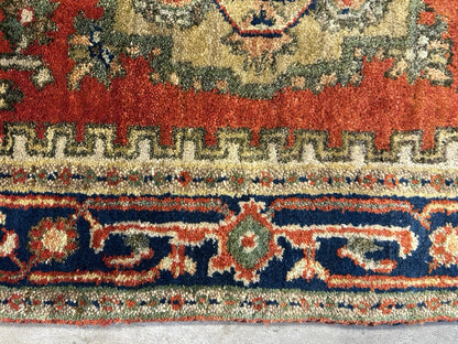 3'x5' Hand-Knotted 100% Wool Pile IndoSerapi Rug