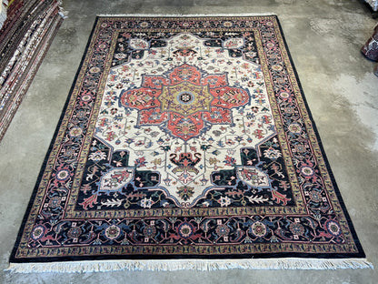 9'x11'10" Hand-Knotted 100%  Wool Pile IndoHeriz Rug