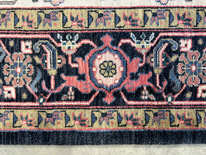 9'x11'10" Hand-Knotted 100%  Wool Pile IndoHeriz Rug