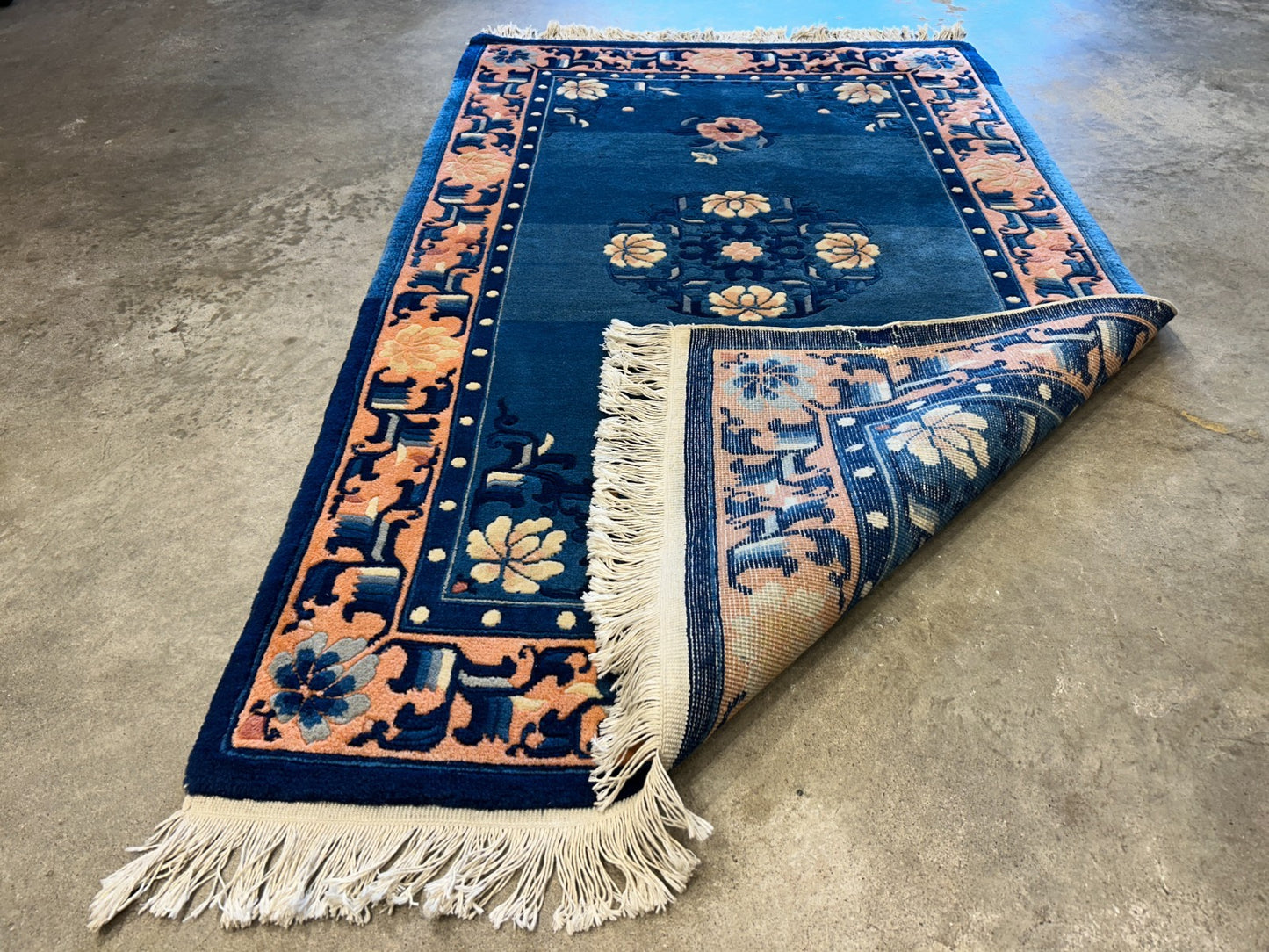 3'x5' Hand-Knotted 100% Wool Pile Oriental Area Rug - Carpet