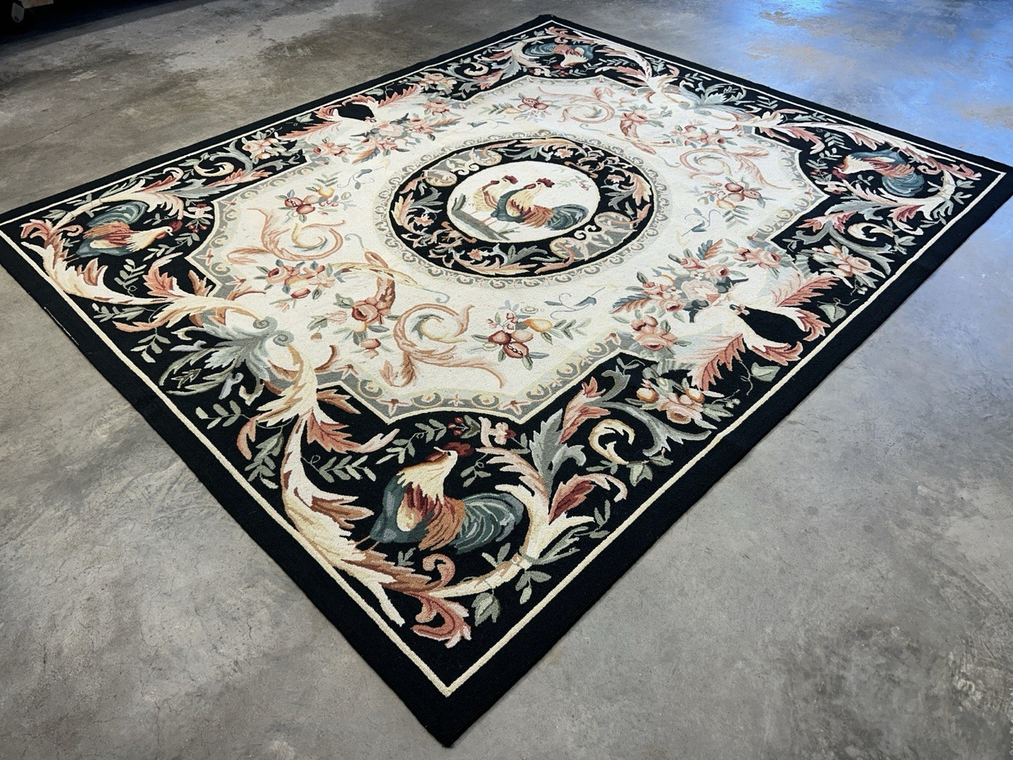 7’10”x9’6” Hand-Tufted 100% Wool Safavieh Area Rug - Carpet