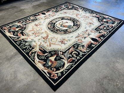 7’10”x9’6” Hand-Tufted 100% Wool Safavieh Area Rug - Carpet