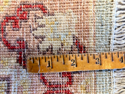 3'x5'2" Fine Hand-Knotted 100% Wool Pile Pakpishawar Area Rug