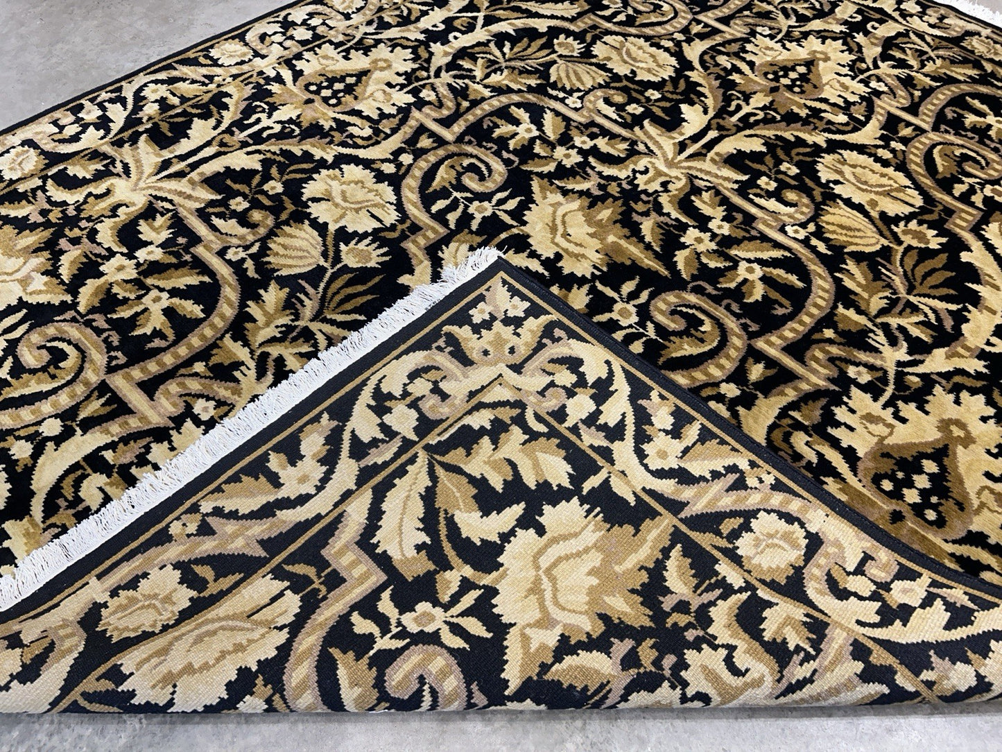 8’x10’ Hand-Knotted 100% Wool Pile Oriental Area Rug - Carpet