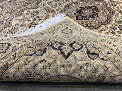 4'0'' x 6'1'' Very Fine Hand-Knotted 100% Wool PakPersian Area Rug - Carpet