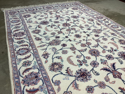 4'0'' x 6'0" Hand-Knotted 100% Wool Oriental Area Rug