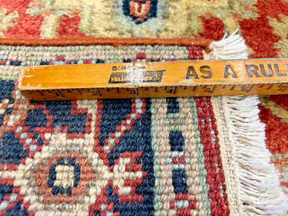 3’x5’ Hand-Knotted 100% Wool Indoserapi Area Rug - Carpet