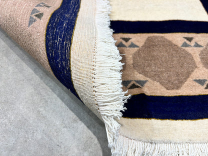 6'4"x9'5" Hand-Knotted 100% Wool Carpet - Gabeh Area Rug