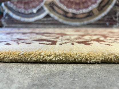 7'11"x9'11" Hand-Knotted 100% Wool Pile Tibetian Area Rug - Carpet