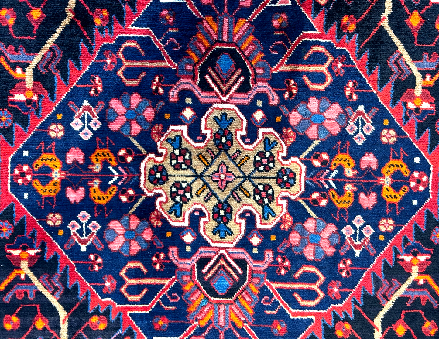 5'6" x 10'5" Hand-Knotted 100% Wool Carpet - Nahavande Area Rug